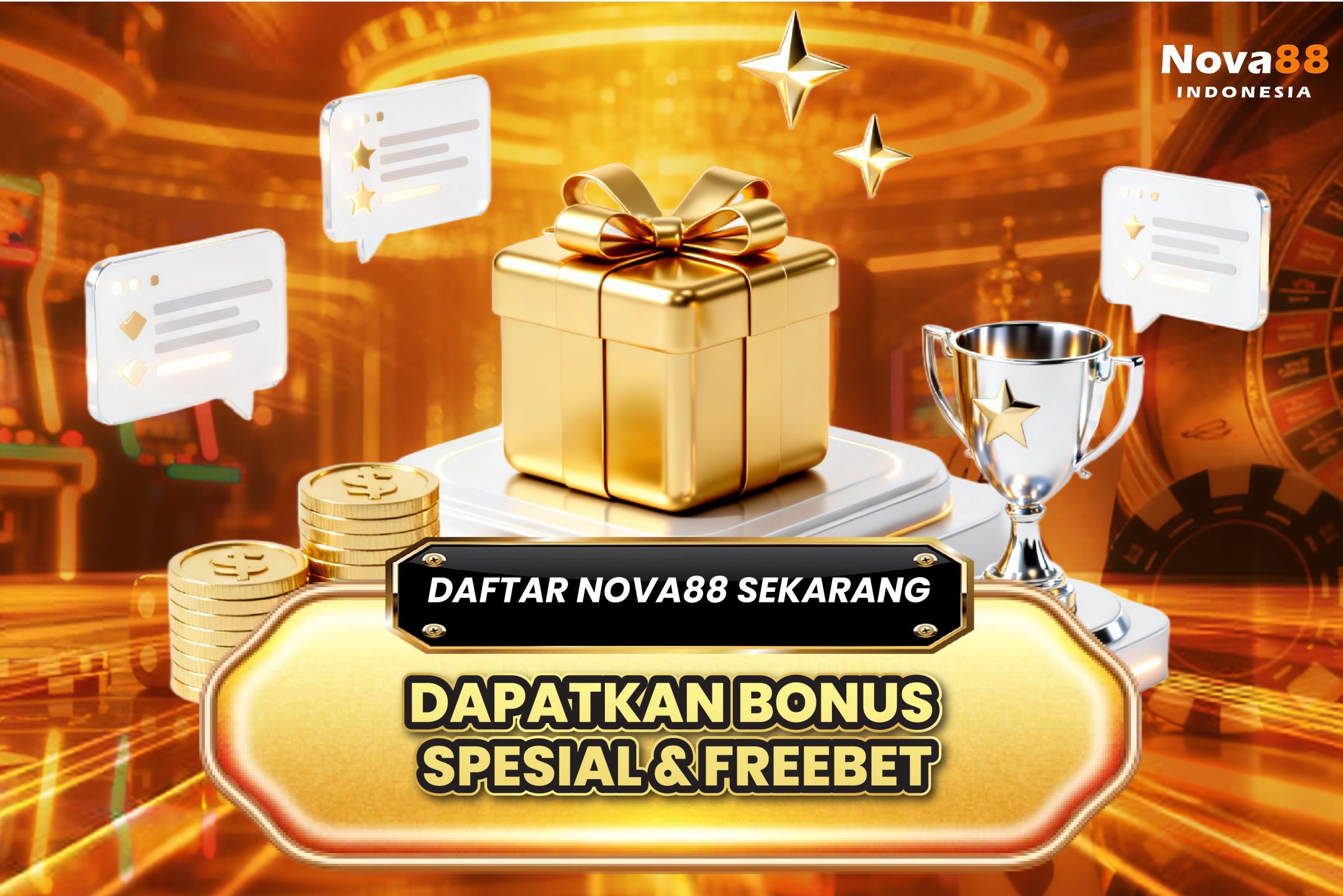 Daftar Nova88 Sekarang — Dapatkan Bonus Spesial & Freebet